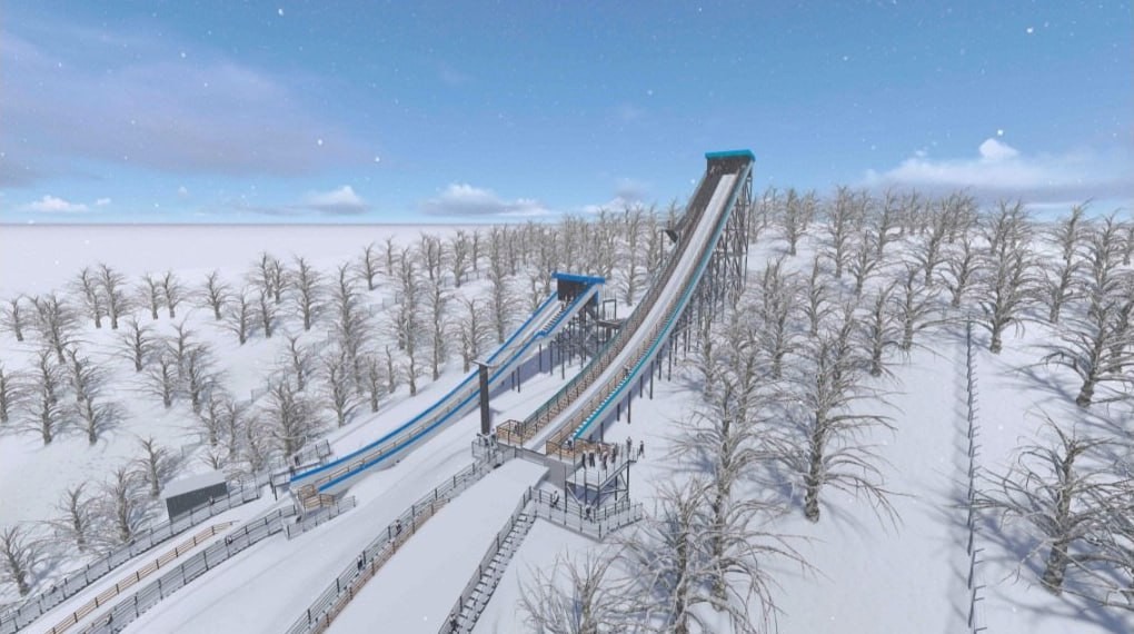 В Лениногорске начнётся обновление трамплинов для прыжков на лыжах